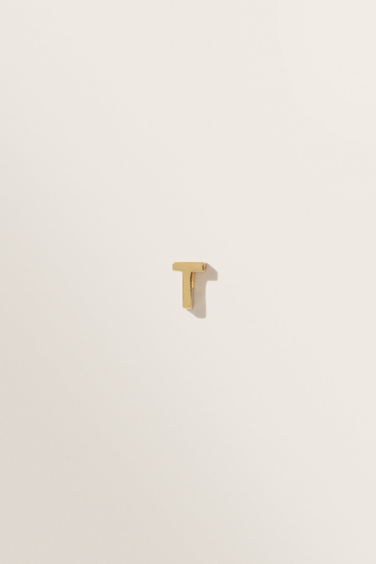 Gold Initial Charm
