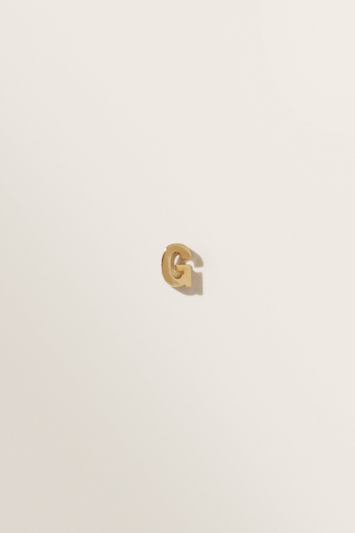 Gold Initial Charm