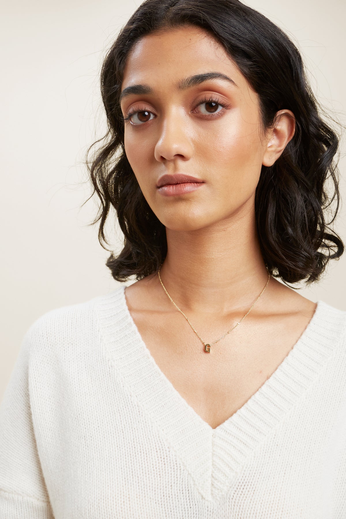 Gold Initial Charm