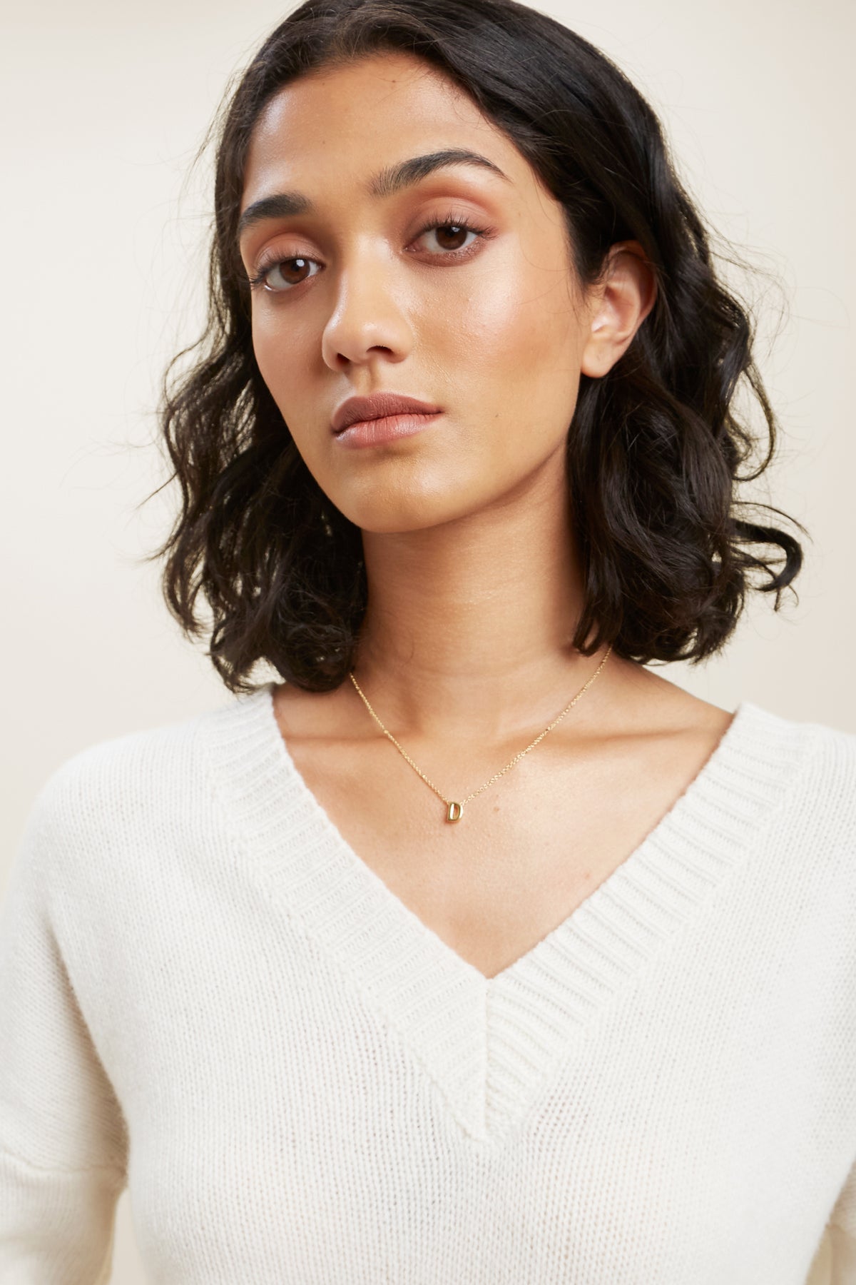 Gold Initial Charm