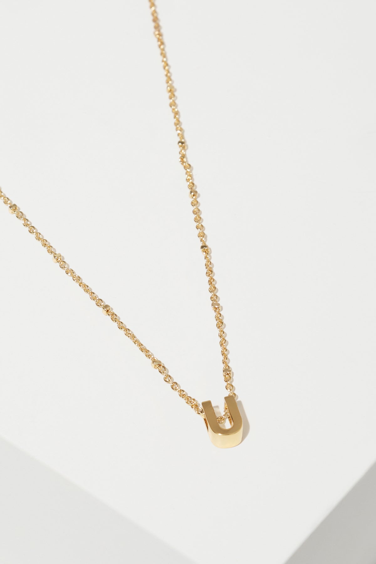 Gold Initial Charm