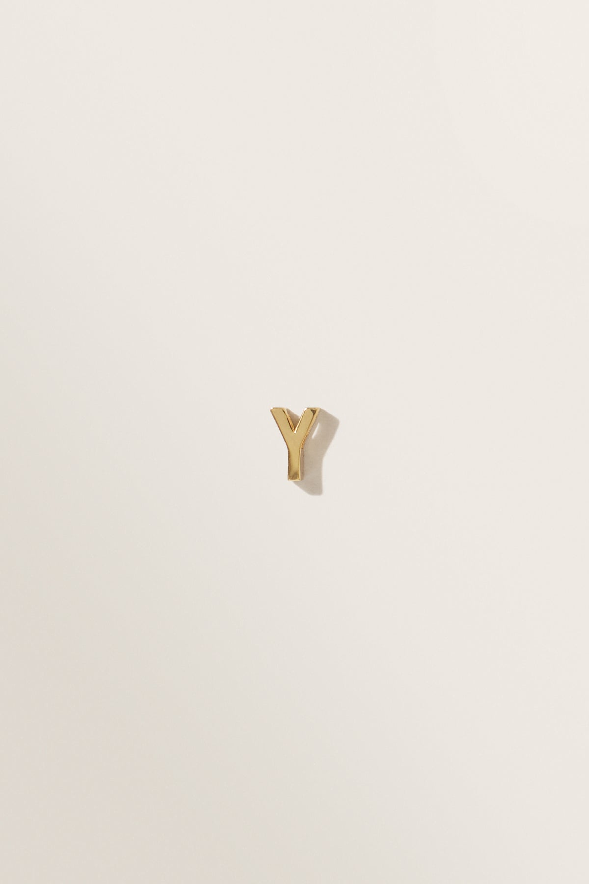 Gold Initial Charm