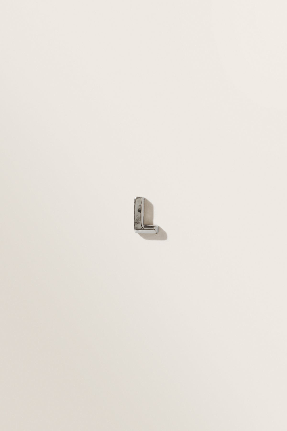 Silver Initial Charm
