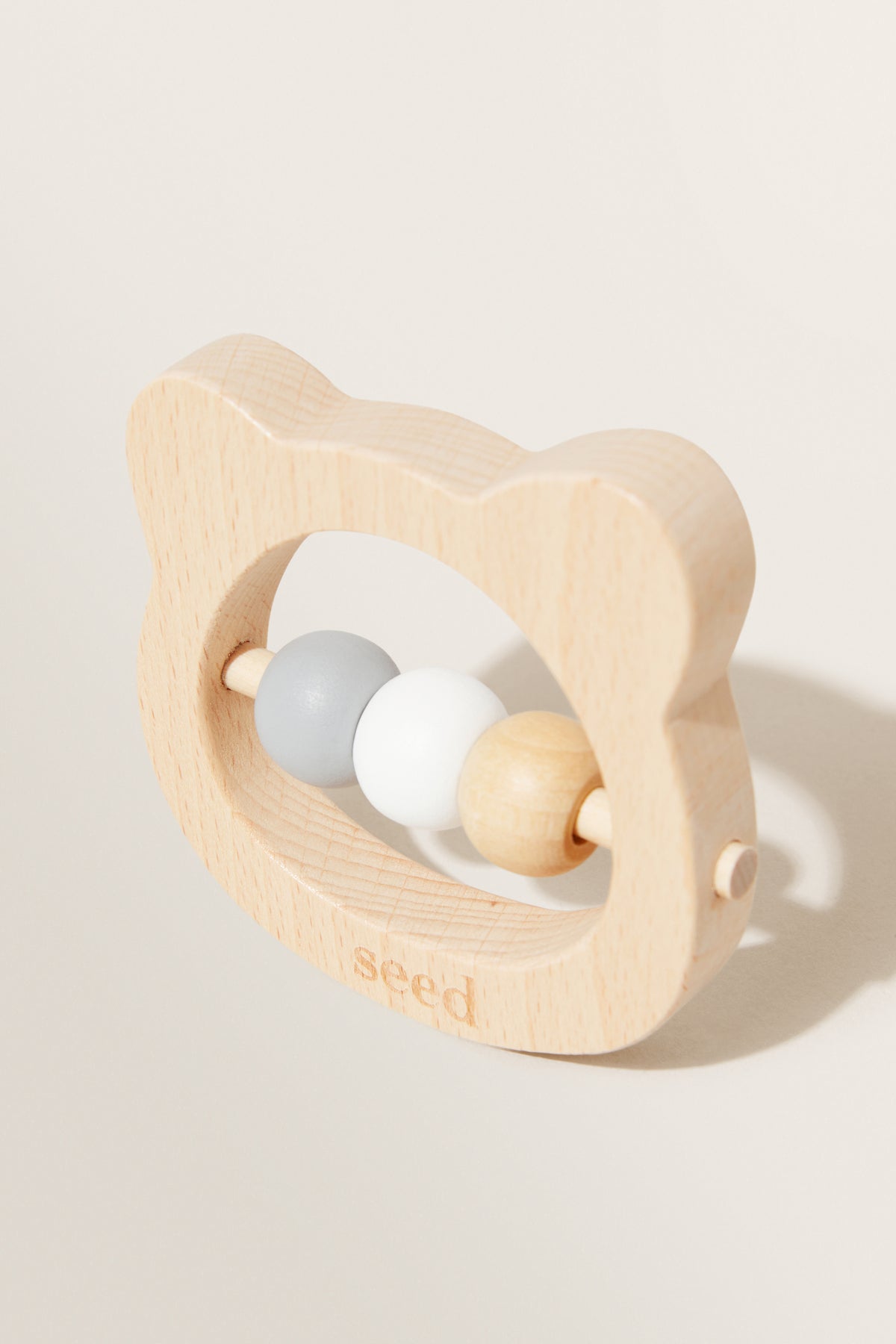 Seed Wooden Rattle