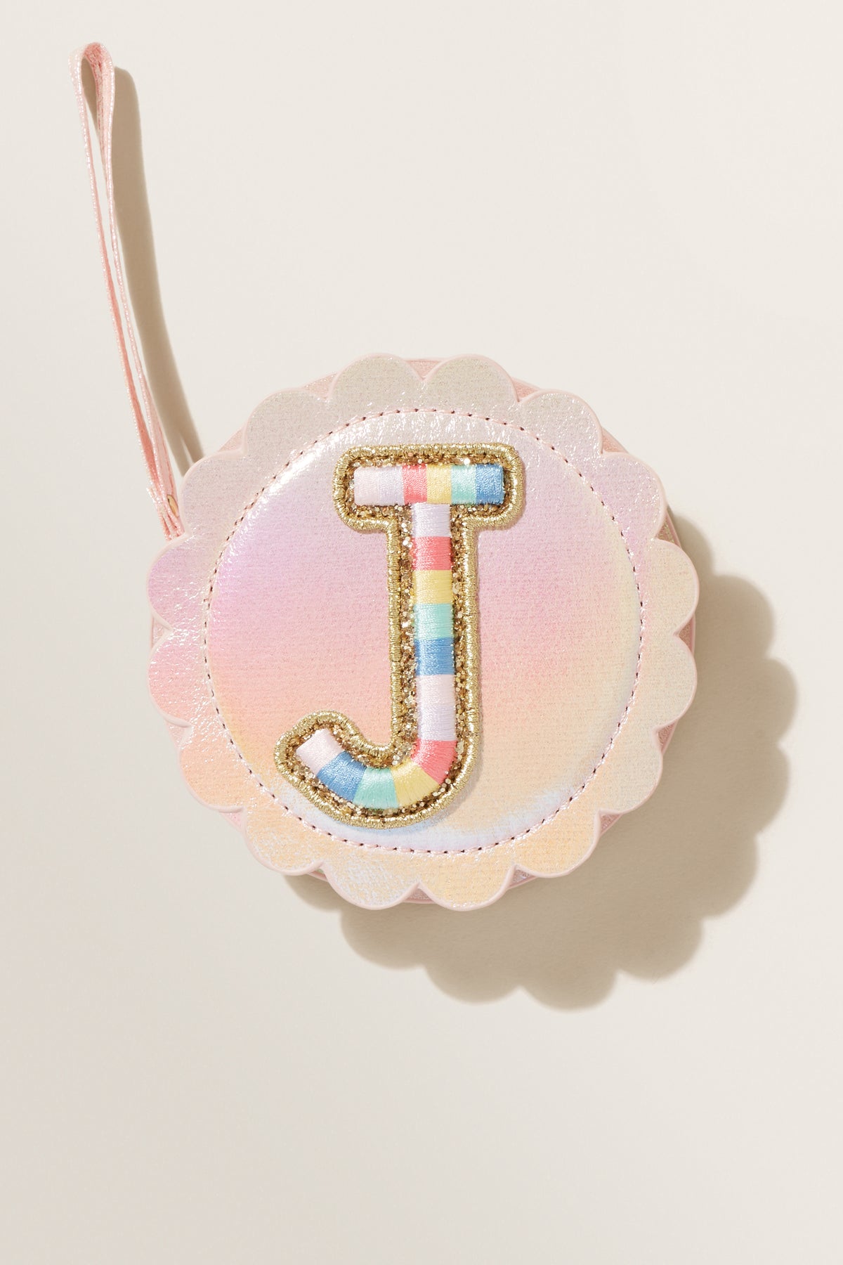 Rainbow Initial Purse