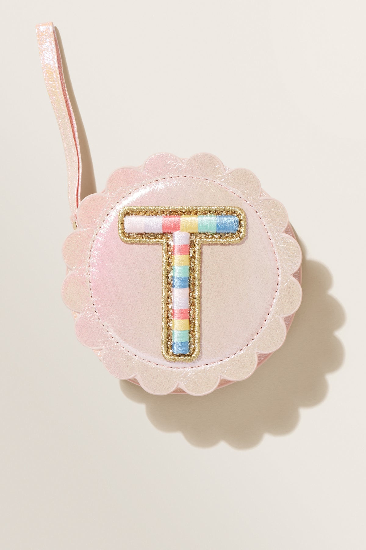 Rainbow Initial Purse