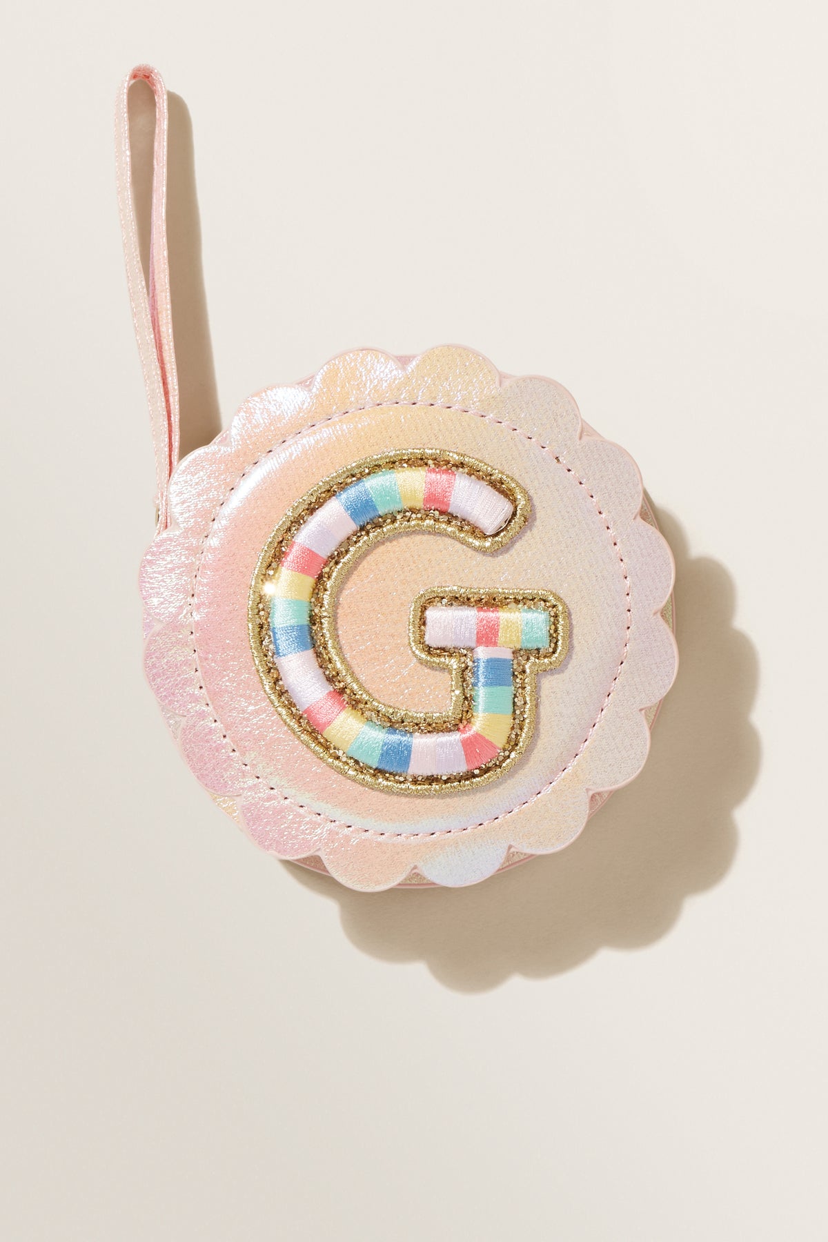 Rainbow Initial Purse