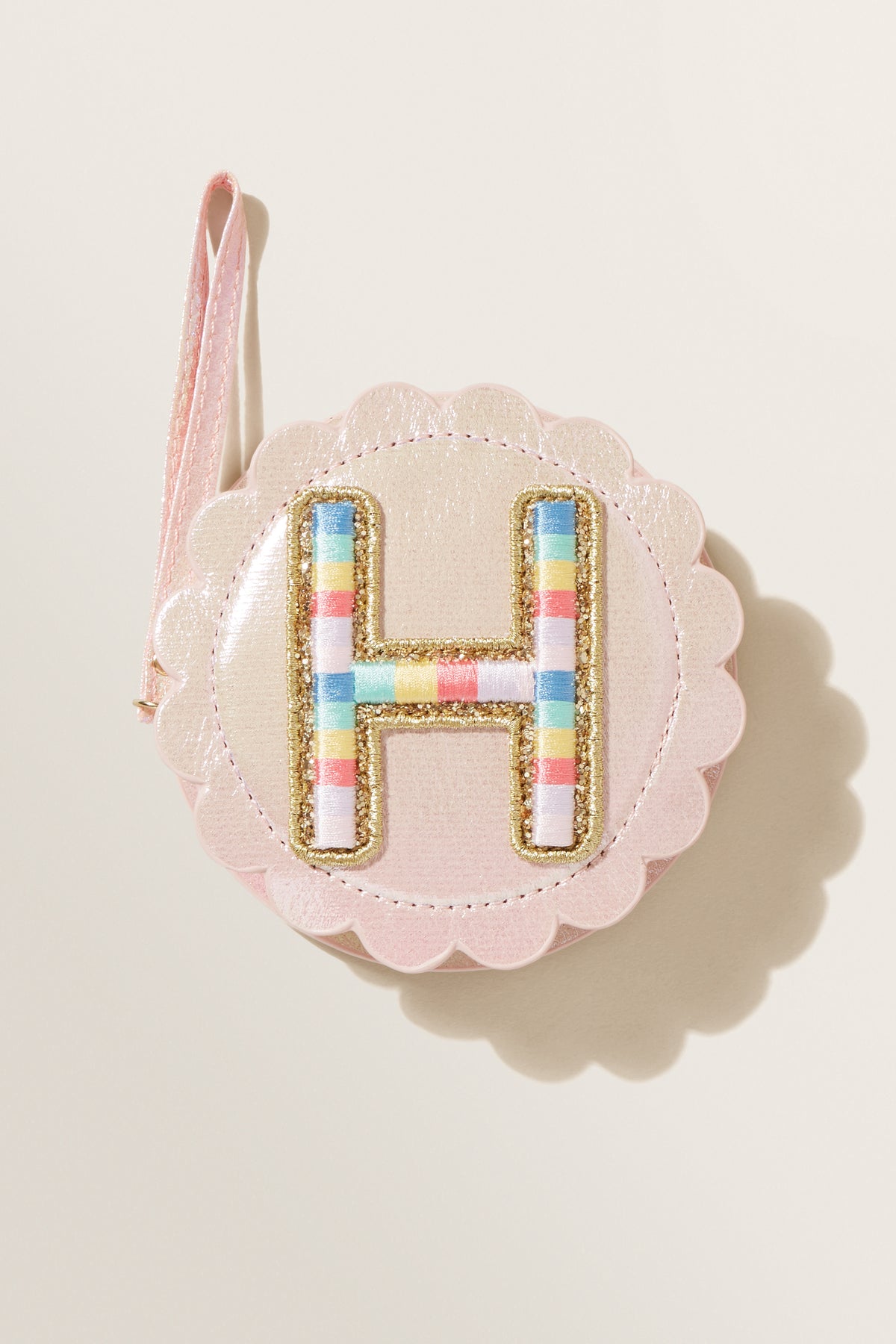 Rainbow Initial Purse