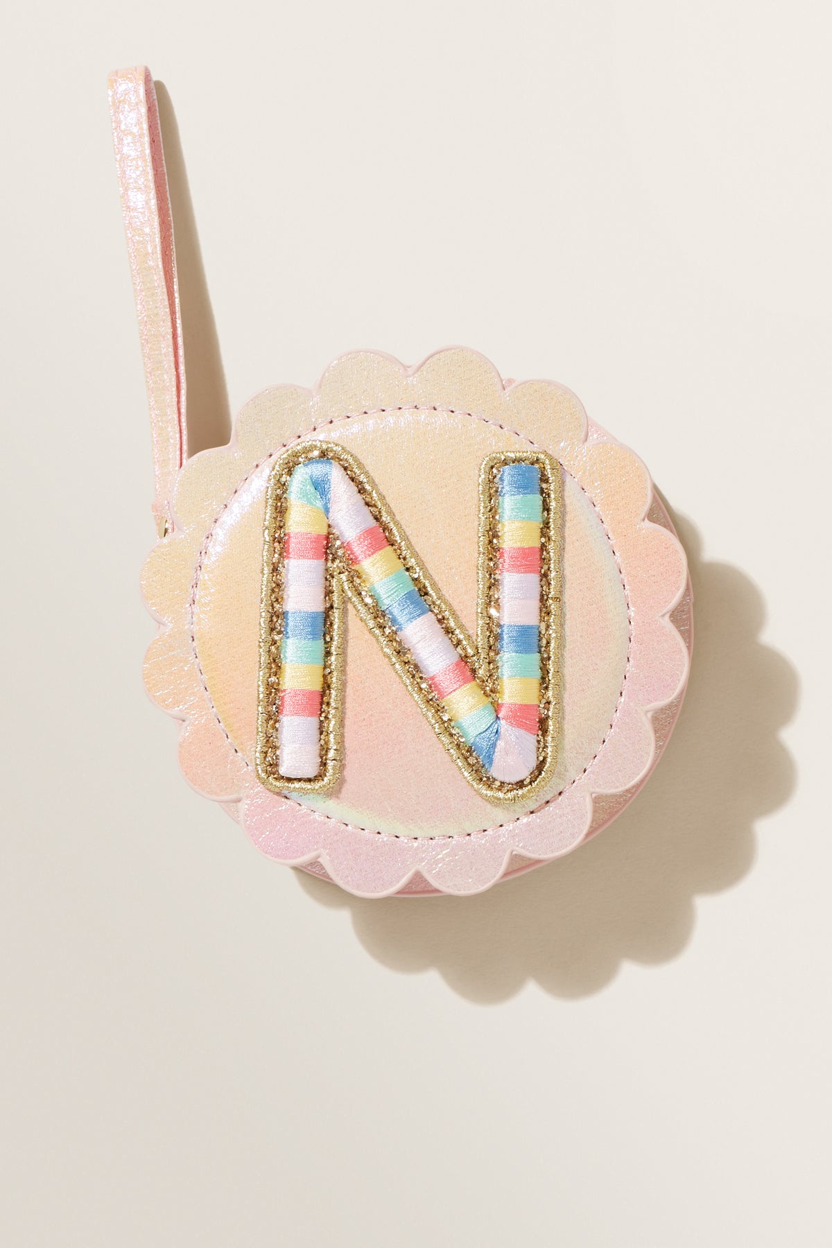 Rainbow Initial Purse
