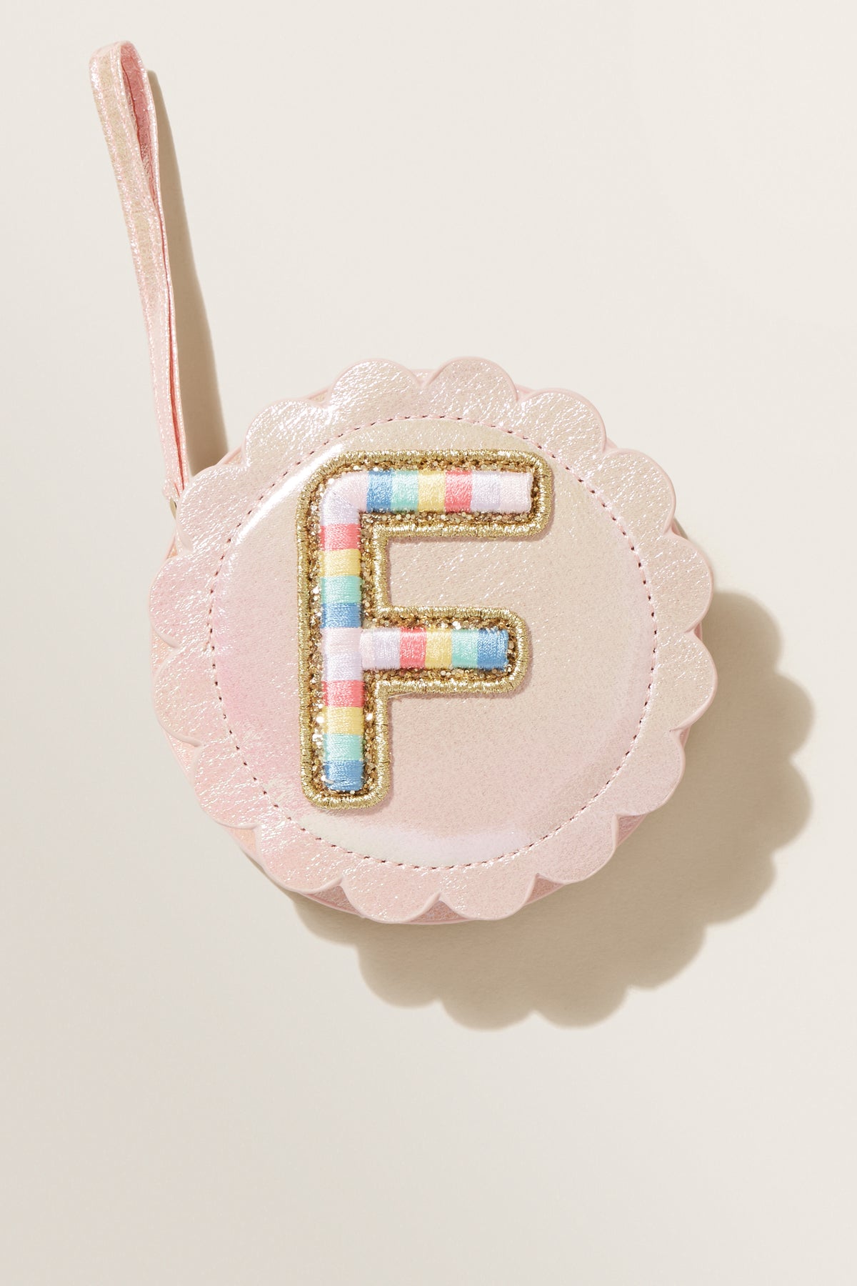 Rainbow Initial Purse