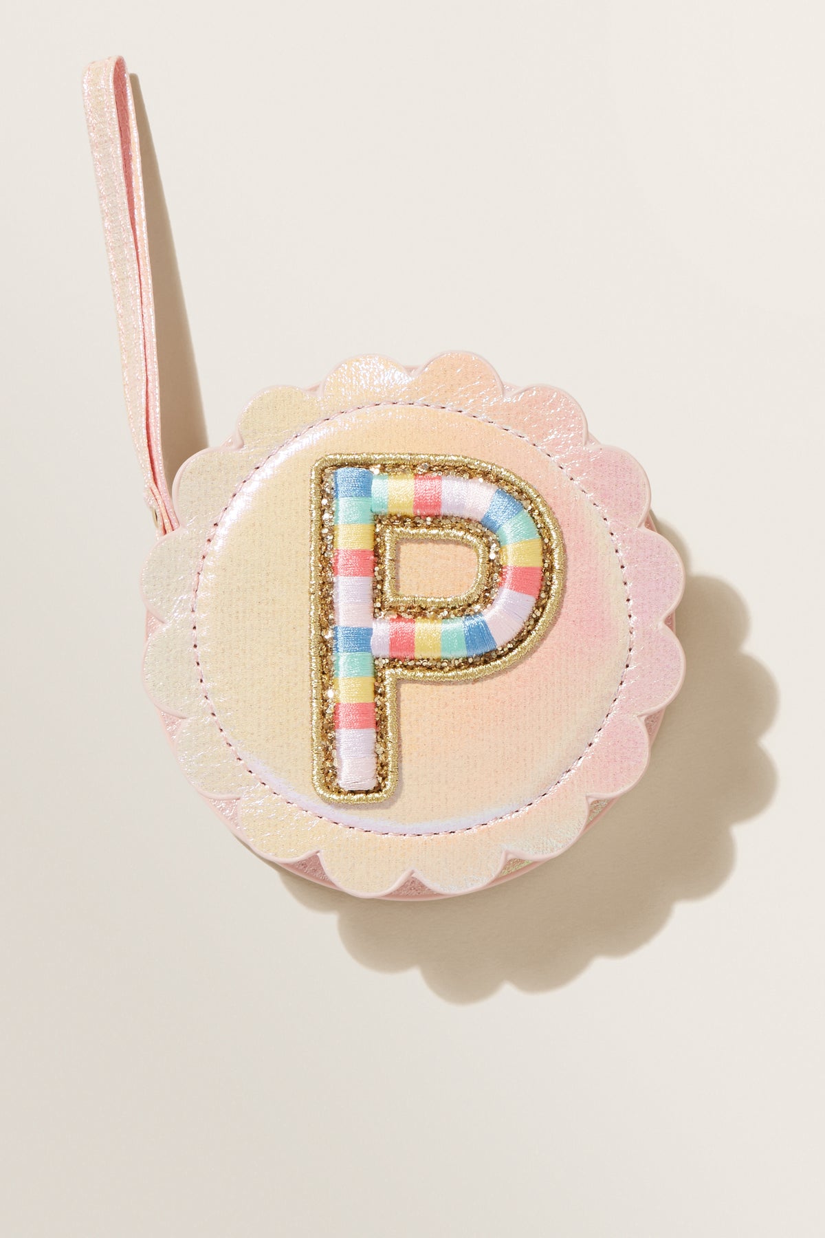 Rainbow Initial Purse