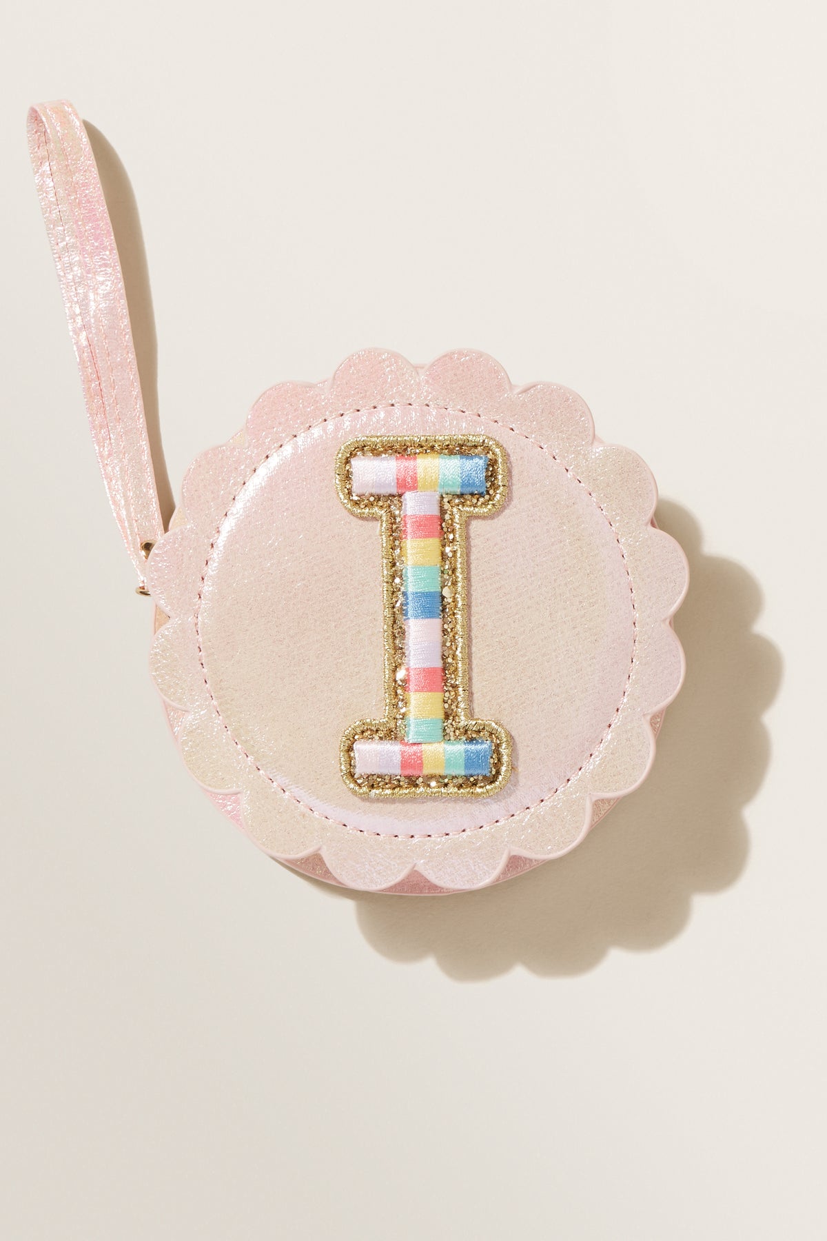 Rainbow Initial Purse