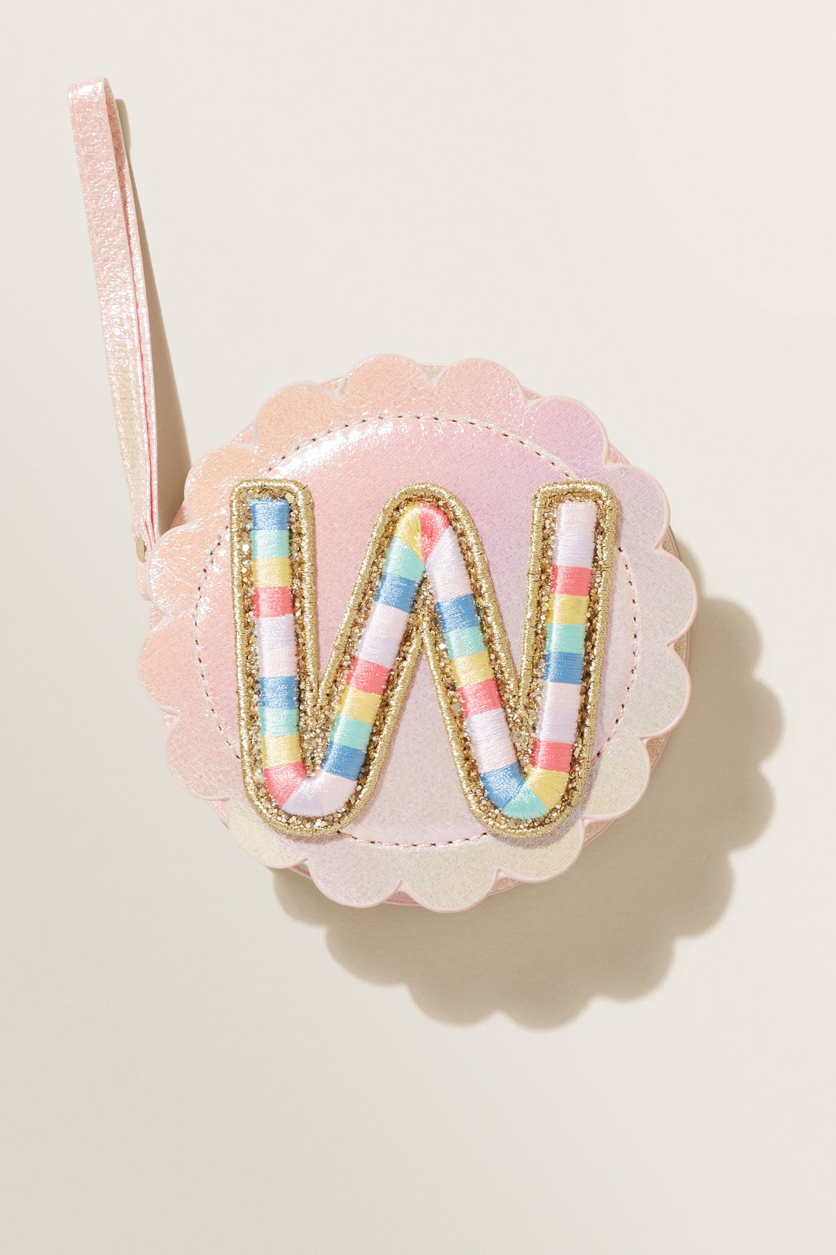 Rainbow Initial Purse