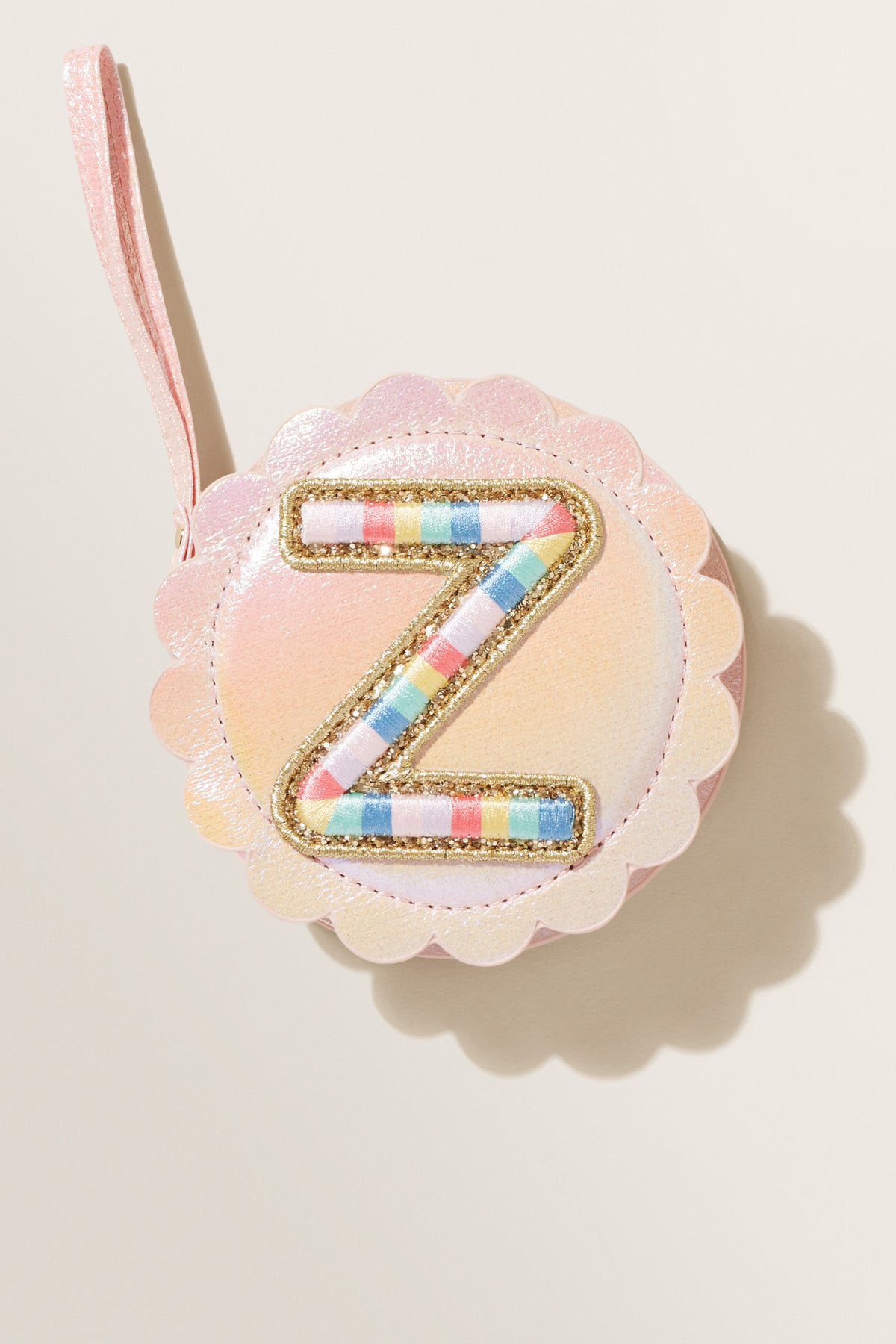 Rainbow Initial Purse