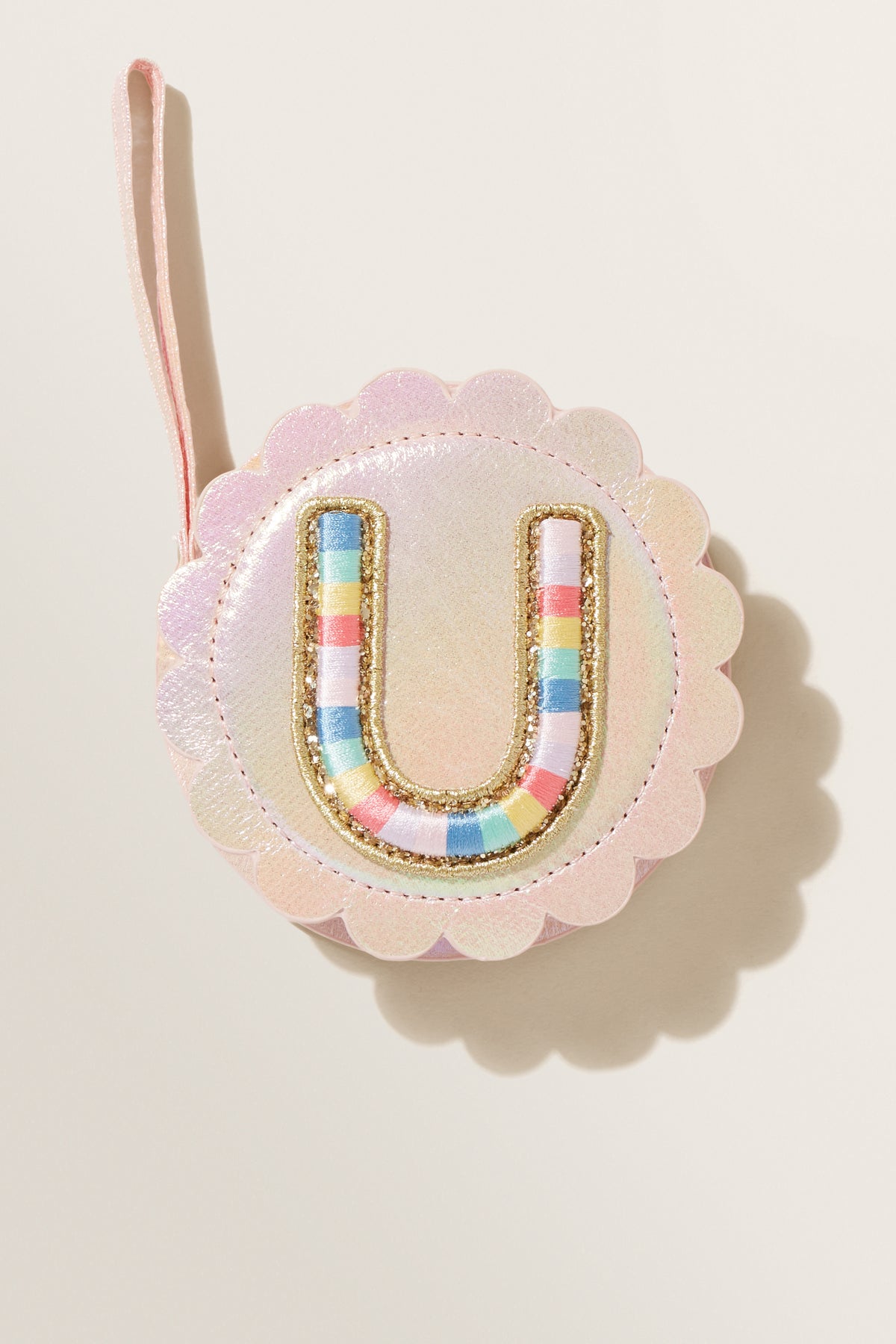Rainbow Initial Purse