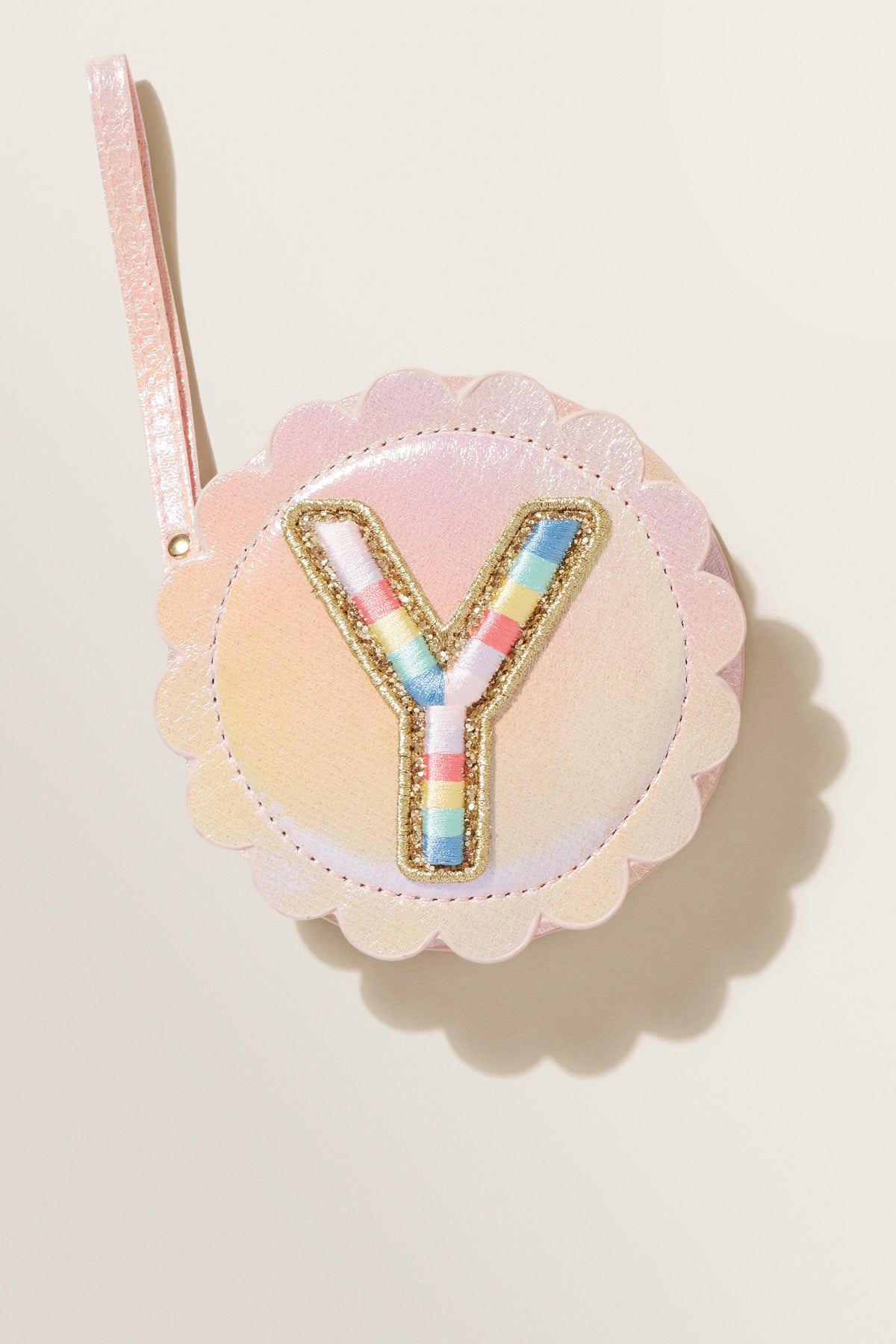 Rainbow Initial Purse