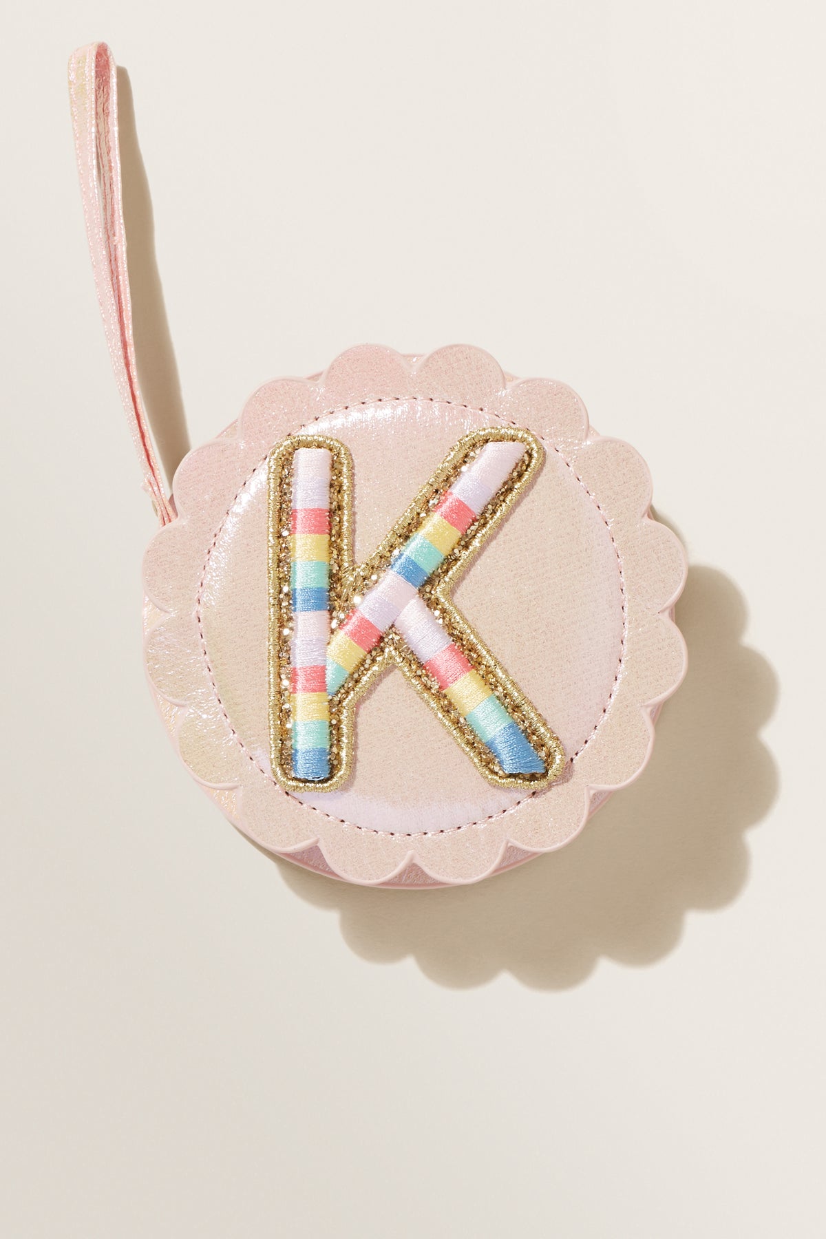 Rainbow Initial Purse