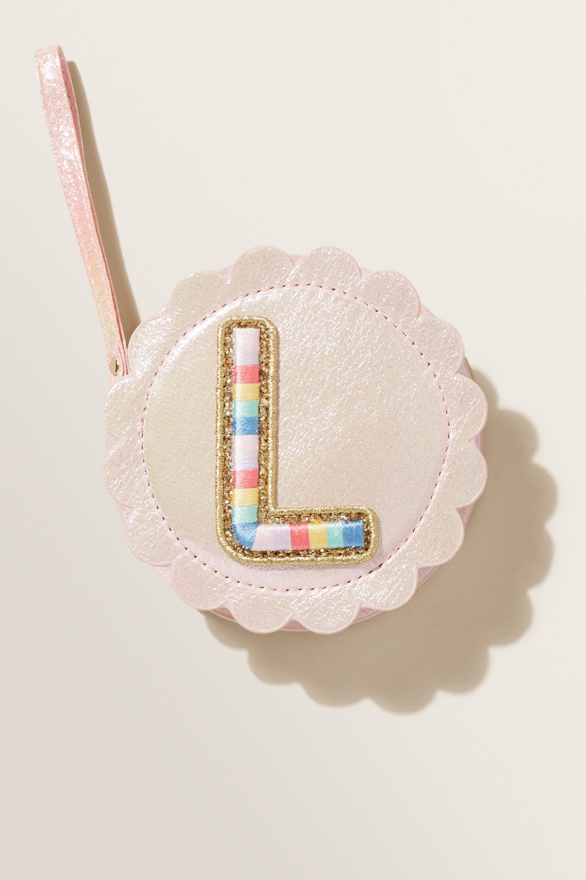 Rainbow Initial Purse