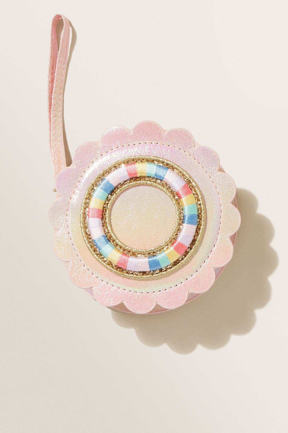 Rainbow Initial Purse