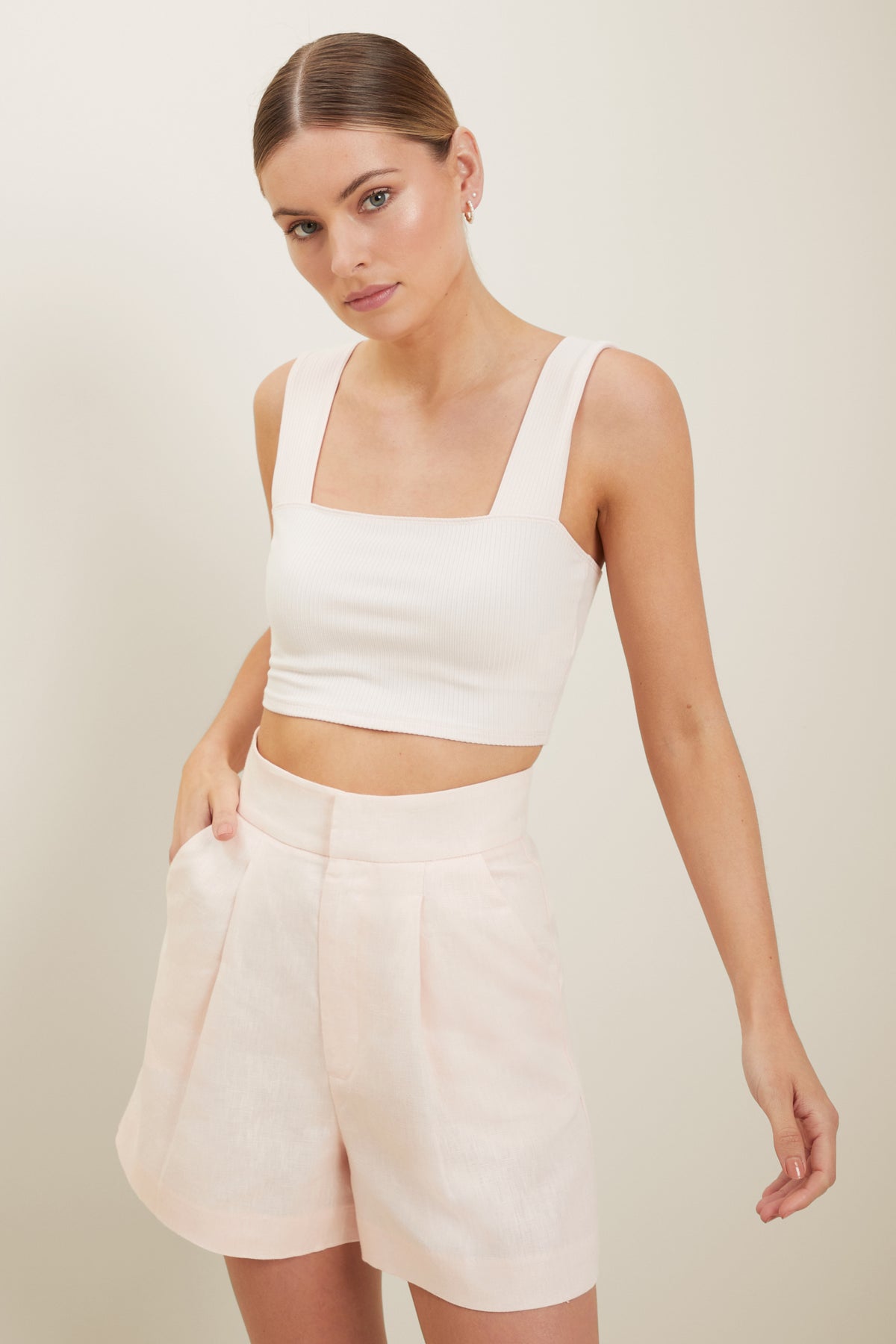 Rib Crop Top