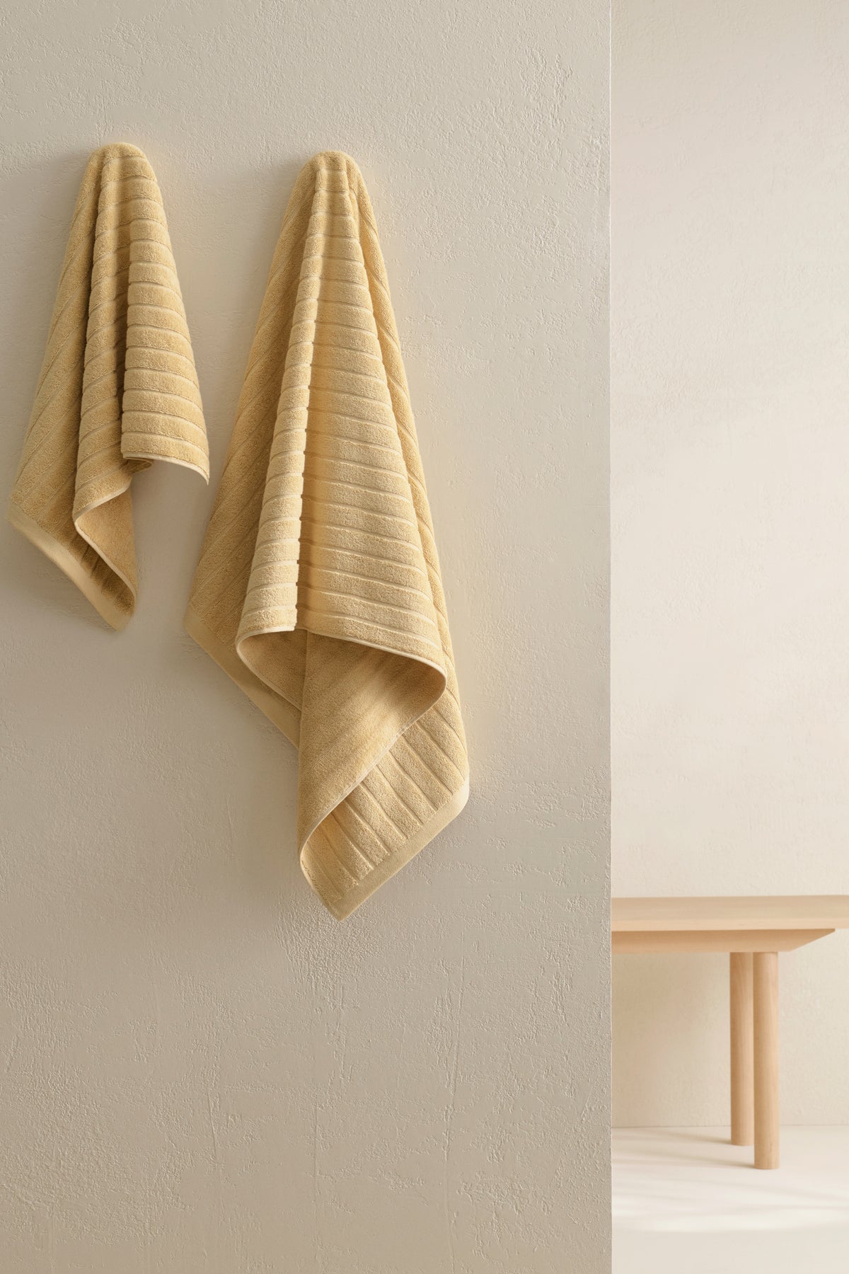 Cotton Stripe Bath Towel