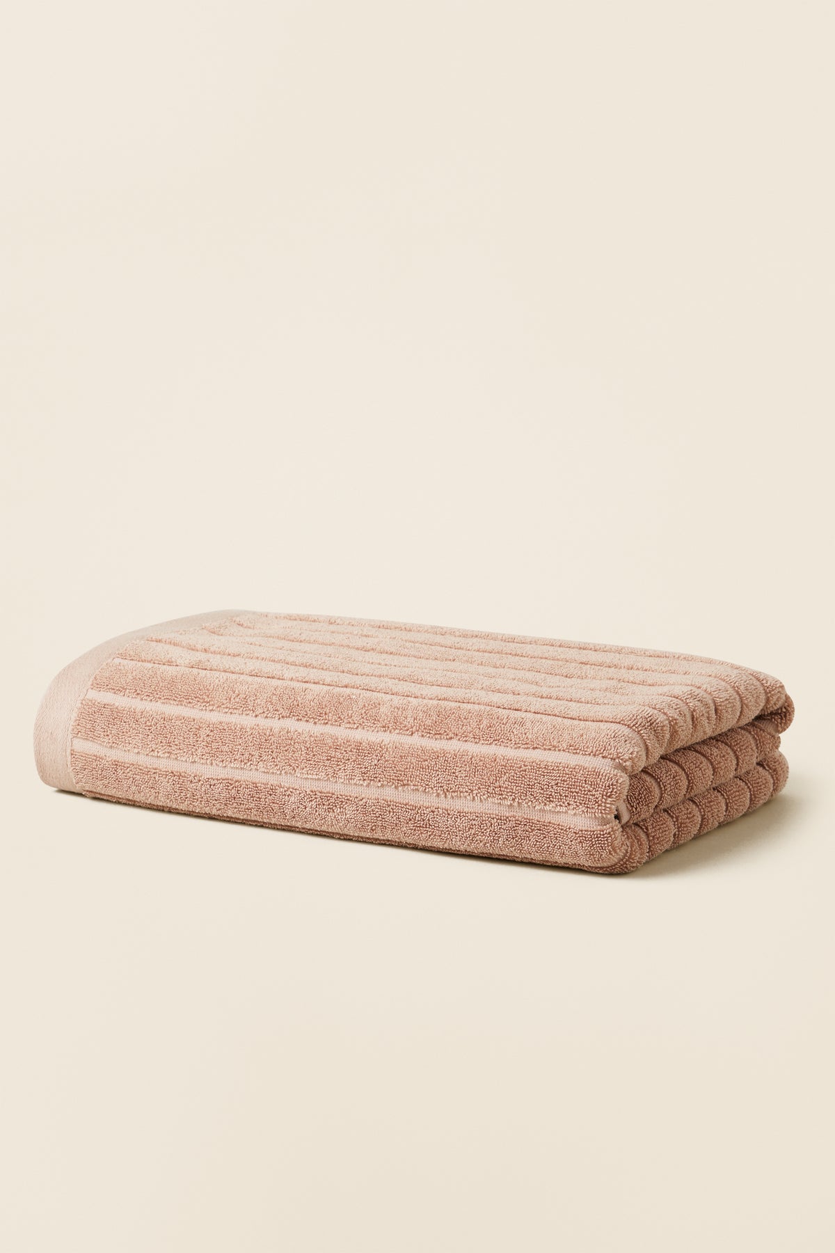 Cotton Stripe Bath Towel