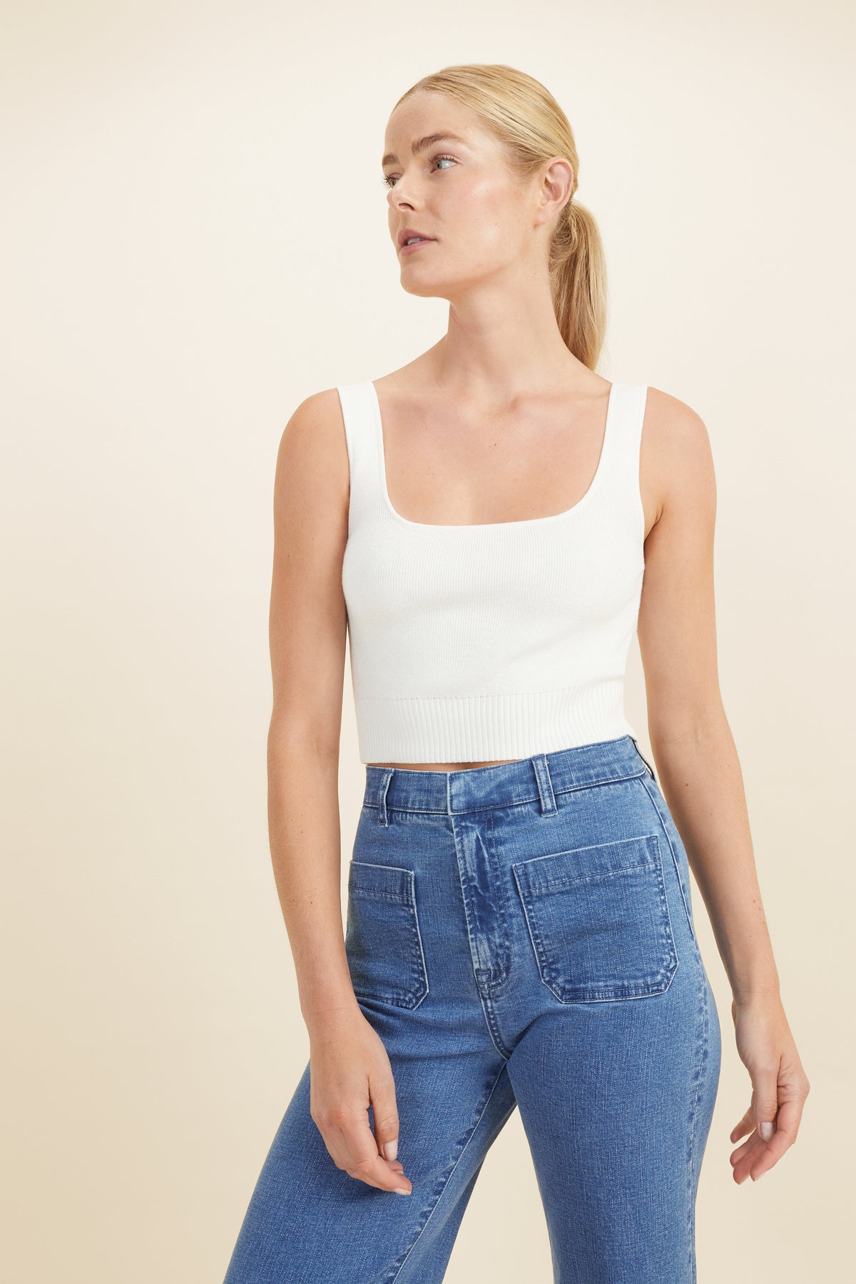 Knit Crop Top
