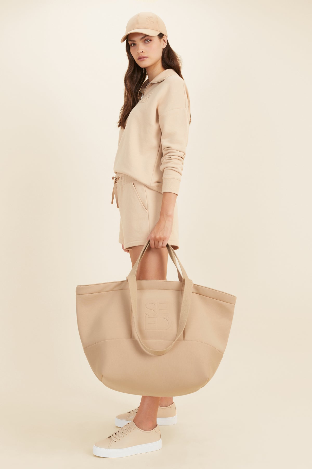 Seed Logo Jersey Overnight Bag