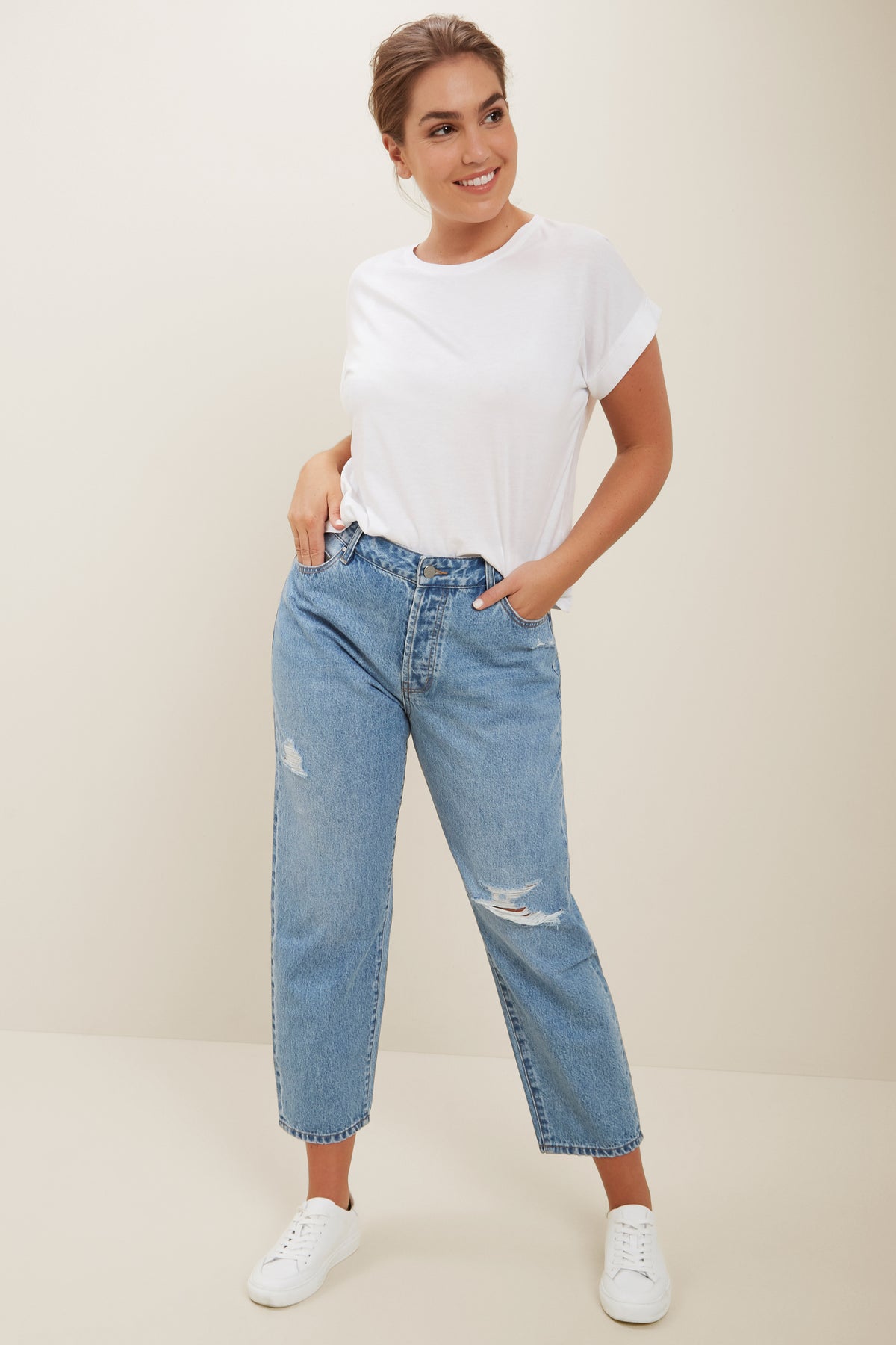 Core Rolled Cuff Tee