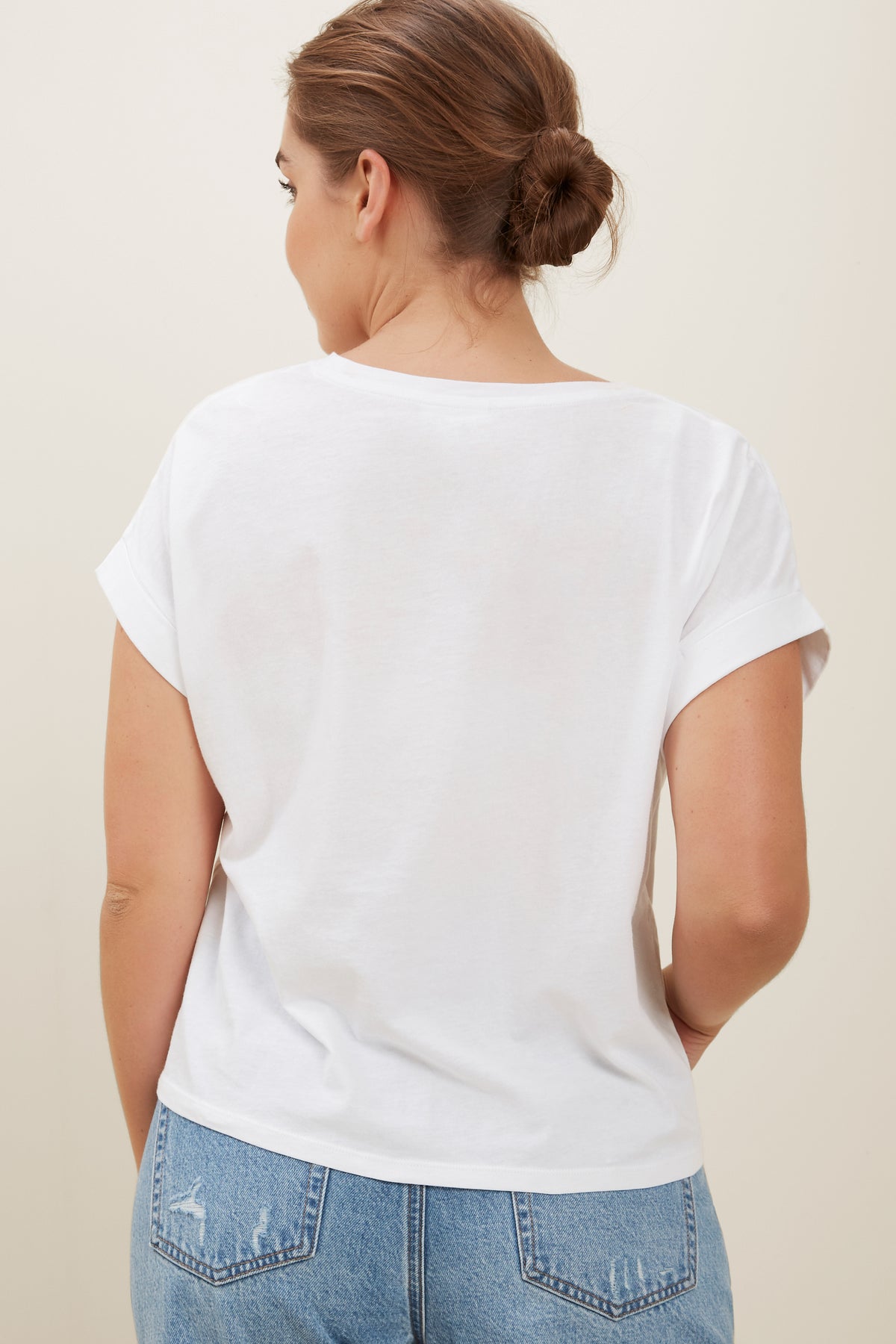 Core Rolled Cuff Tee