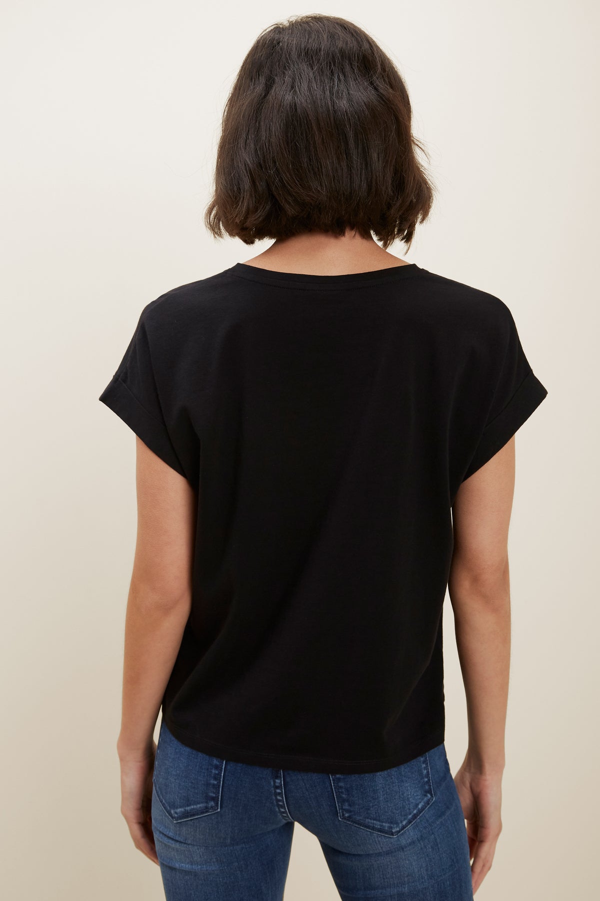 Core Rolled Cuff Tee