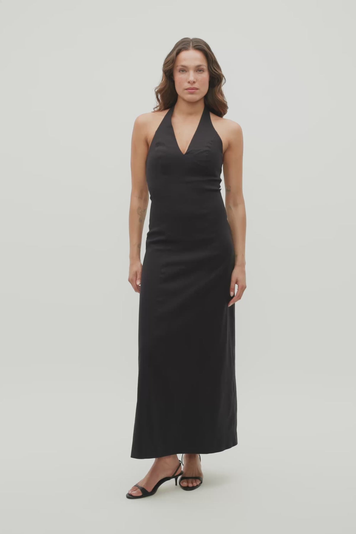 Halter Midi Dress
